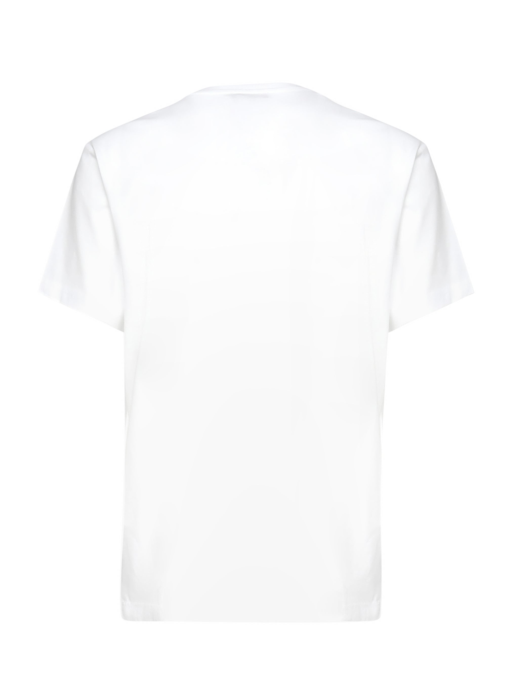 T-shirt con logo ricamato NPMB3501280UCX B001 FAY 