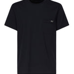 T-shirt con logo ricamato NPMB3501280UCX U806 FAY 
