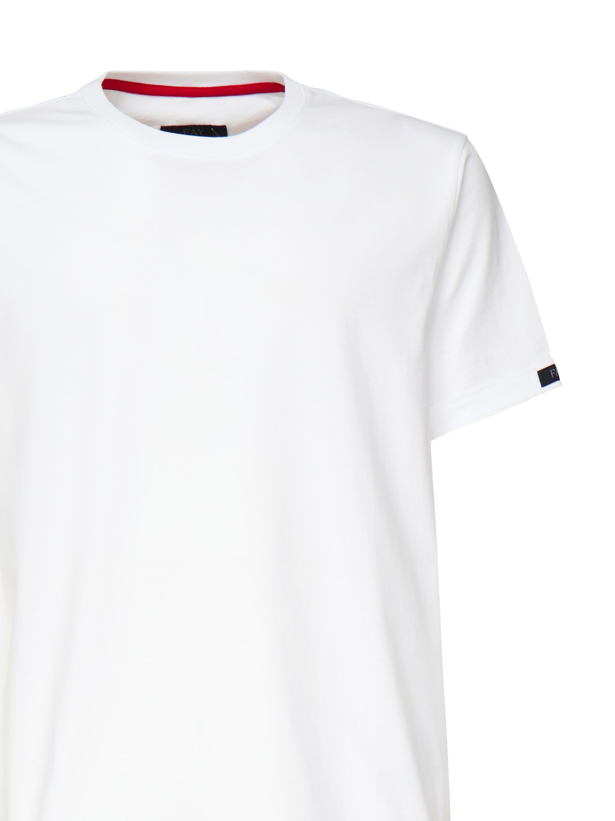 T-shirt in cotone<BR/> NPMB3501330UCX B001 FAY 