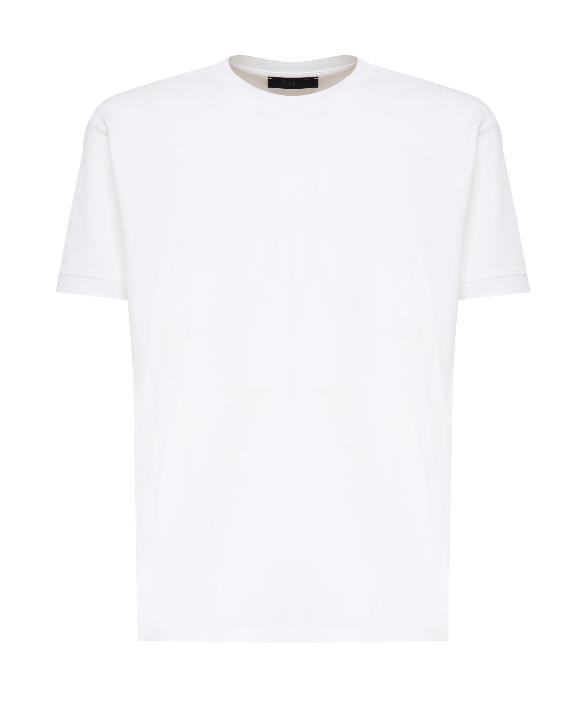 T-shirt in piqué NPMB350136STDW B001 FAY 