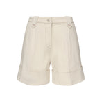 Shorts in cotone con risvolto<BR/> NTW8350480LVTY B011 FAY 