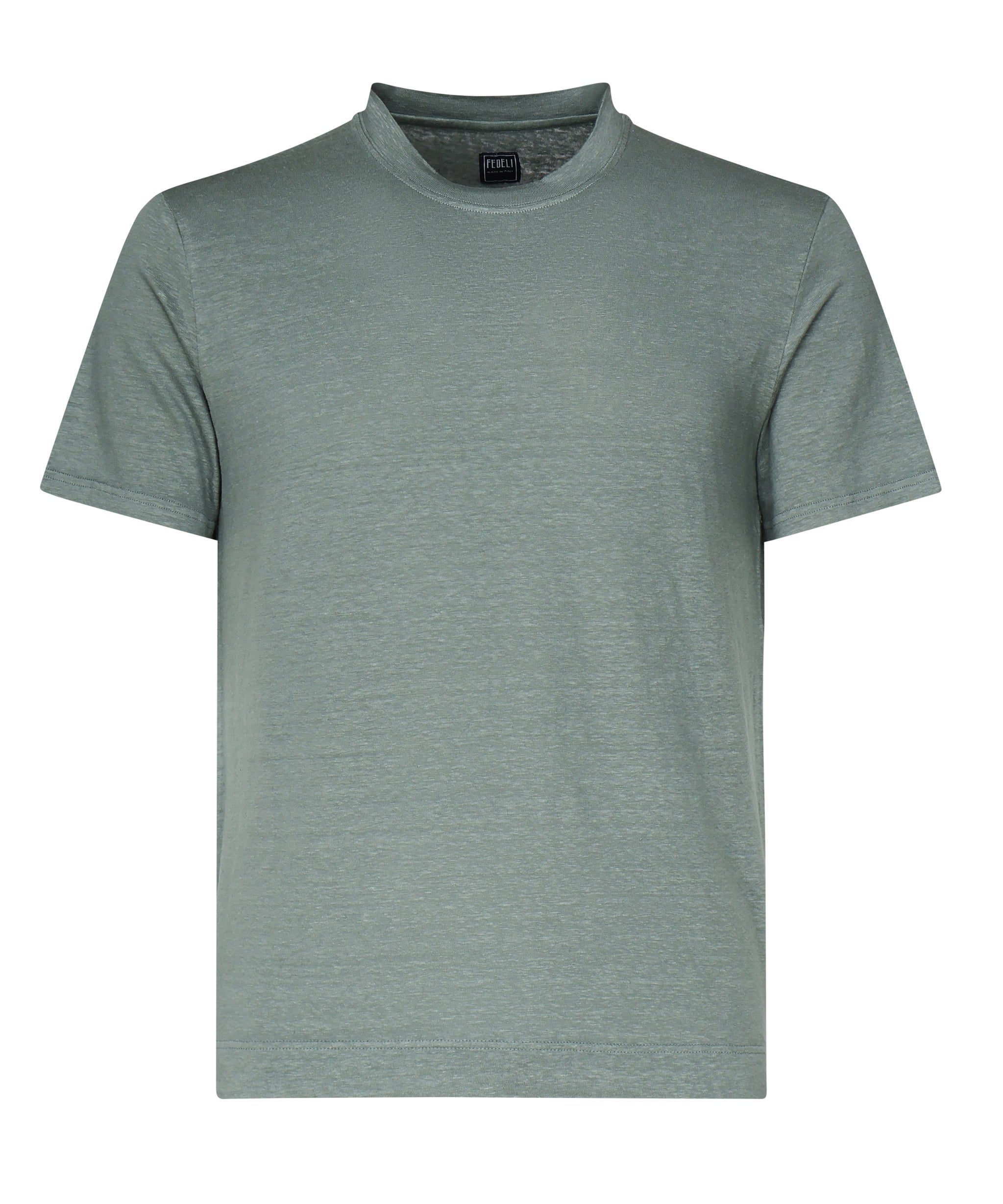 T-shirt manica corta in lino 8UED0151 710 FEDELI 