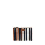 Pochette piatta a righe signature media<BR/> 7N0158 AUGXF1SCR FENDI 