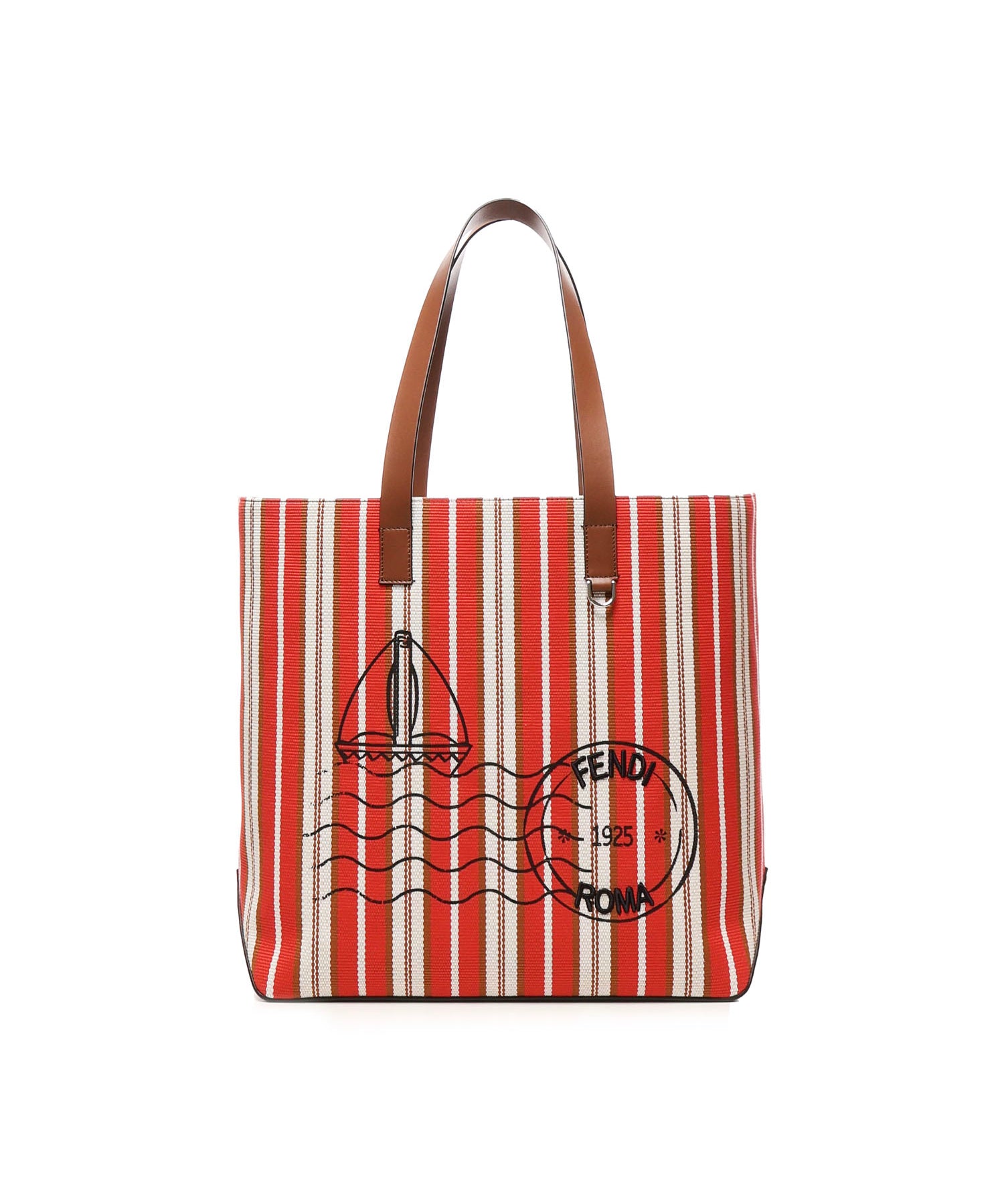 Shopping Bag Medium a righe 7VA657 AUGUF1SCQ FENDI 