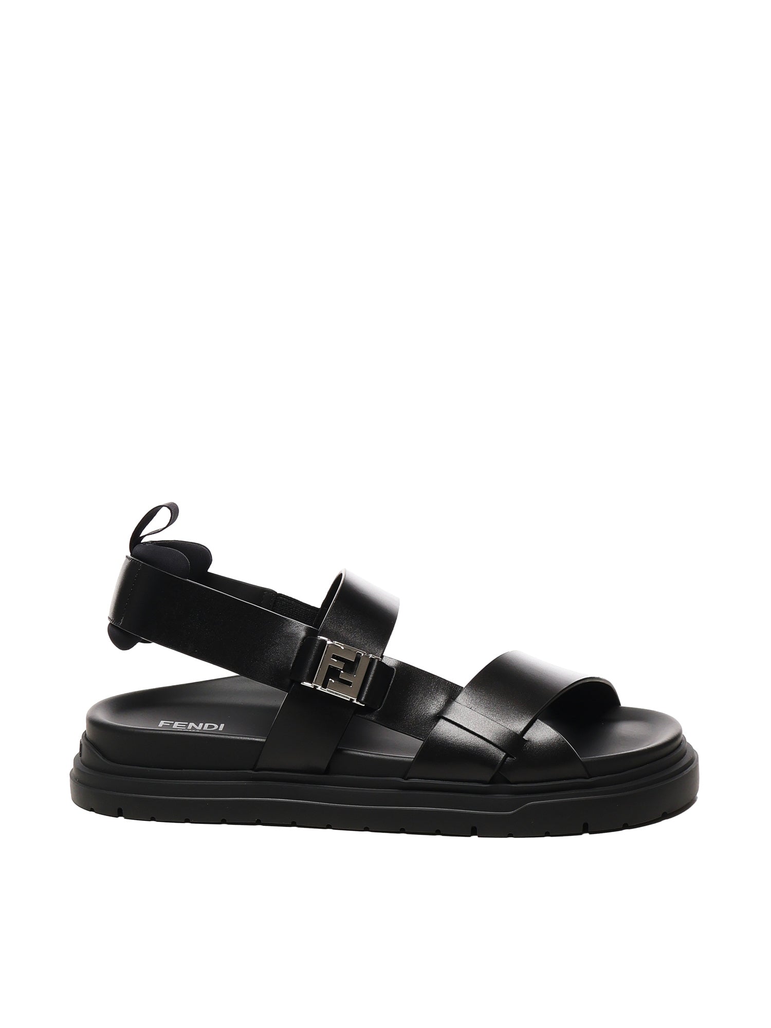 Sandali FF in pelle 7X1771 SN1F0ABB FENDI 