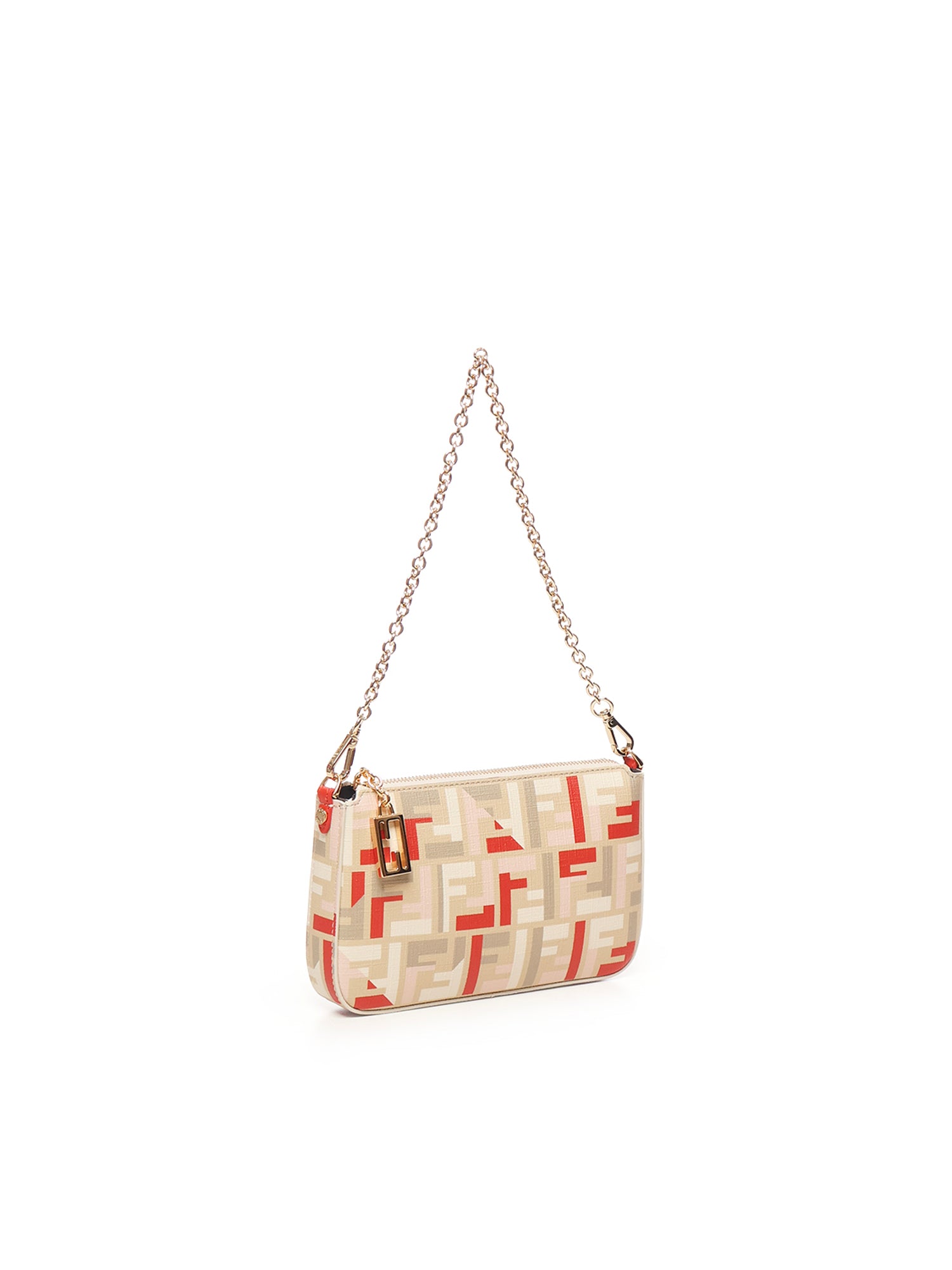 Pouch Baguette FF jacquard 8BS073 AV1YF1SY7 FENDI 