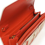 Portafoglio continental con catena FF<BR/> 8M0365 AV1YF1SY7 FENDI 