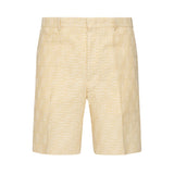 Bermuda in Jacquard FF di lino FB0821 AU6YF0PKL FENDI 