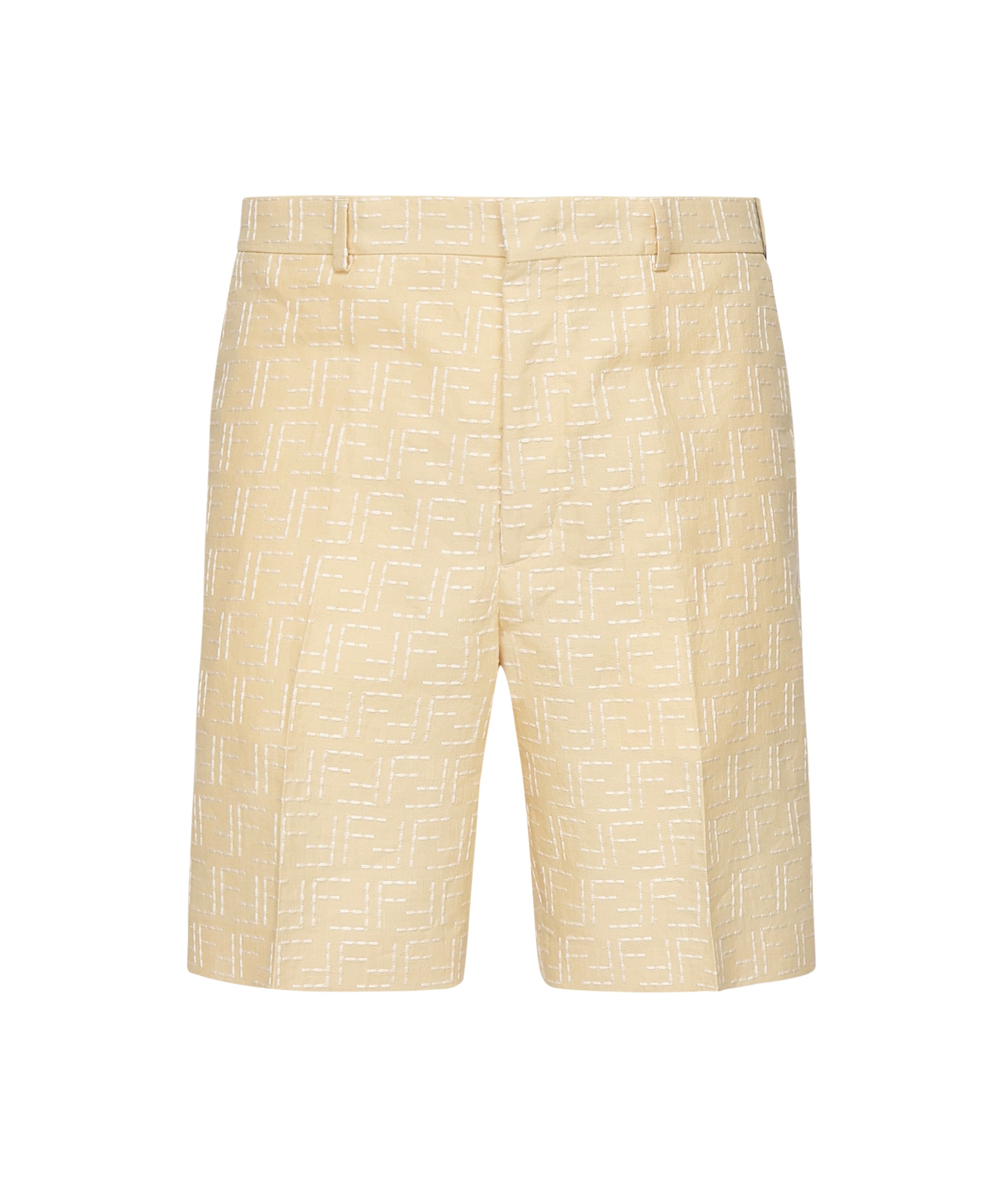Bermuda in Jacquard FF di lino FB0821 AU6YF0PKL FENDI 