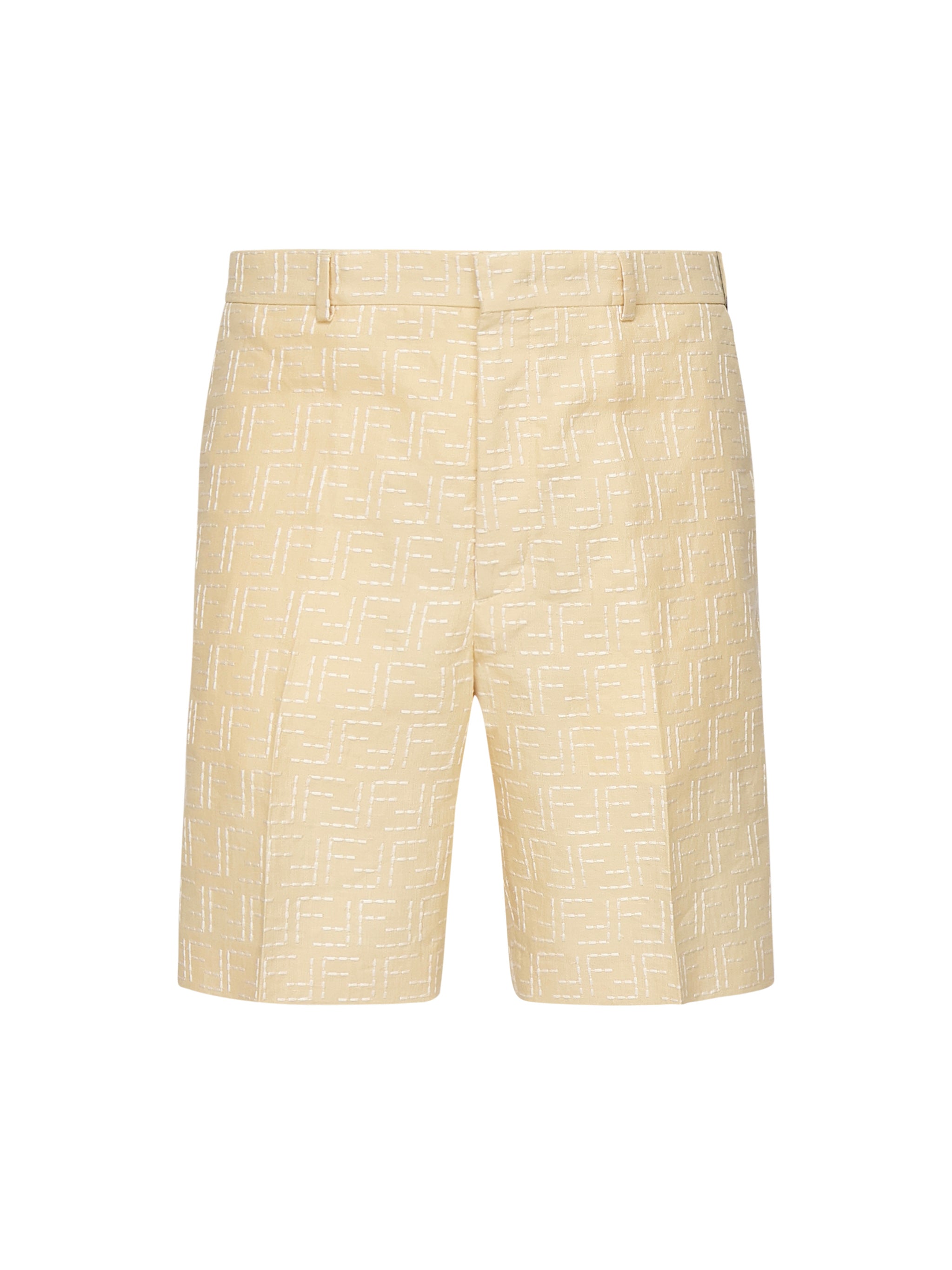 Bermuda in Jacquard FF di lino FB0821 AU6YF0PKL FENDI 