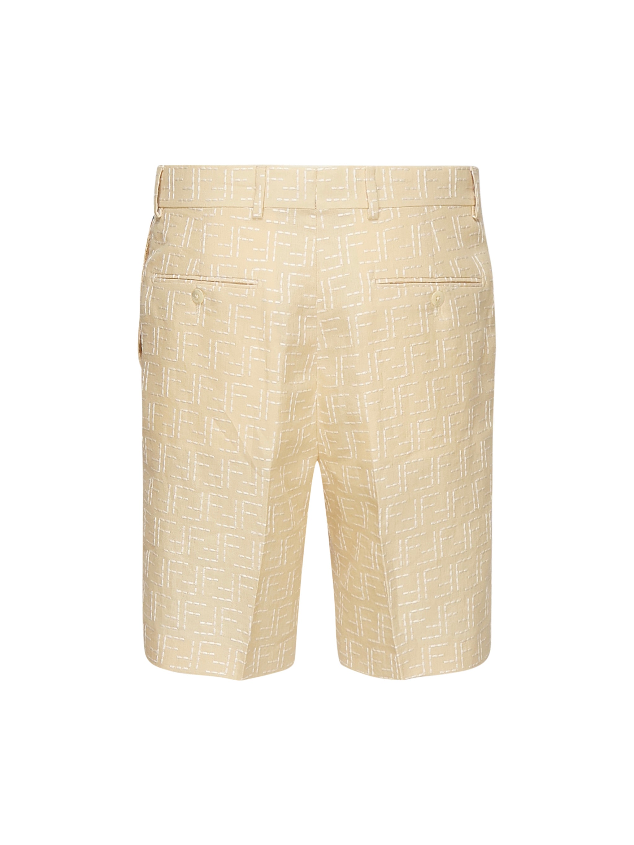 Bermuda in Jacquard FF di lino FB0821 AU6YF0PKL FENDI 