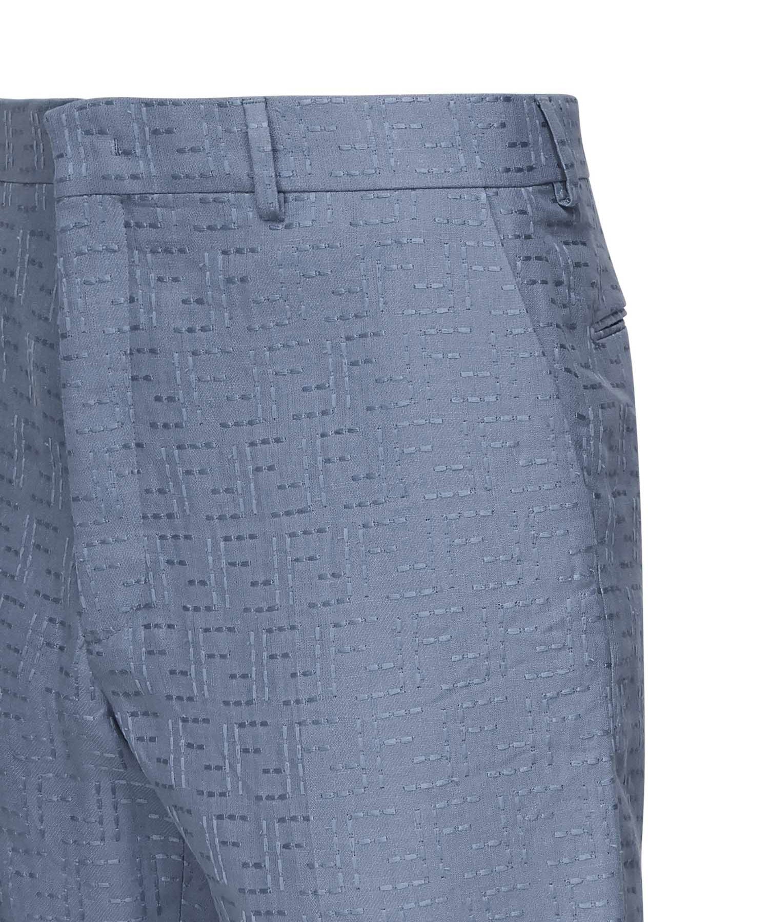 Bermuda in Jacquard FF di lino FB0821 AU6YF0U6K FENDI 