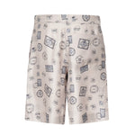 Pantaloncini in seta con stampa FB1014 AUVPF0YPK FENDI 