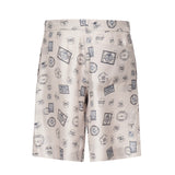 Pantaloncini in seta con stampa FB1014 AUVPF0YPK FENDI 
