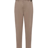 Pantaloni in gabardine con logo FB1076 AQMVF0QD3 FENDI 