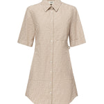 Abito in chambray FF jacquard FLD562 ASMFF1SAZ FENDI 