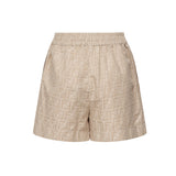 Short in chambray FF jacquard<BR/> FLP870 ASMFF1SAZ FENDI 