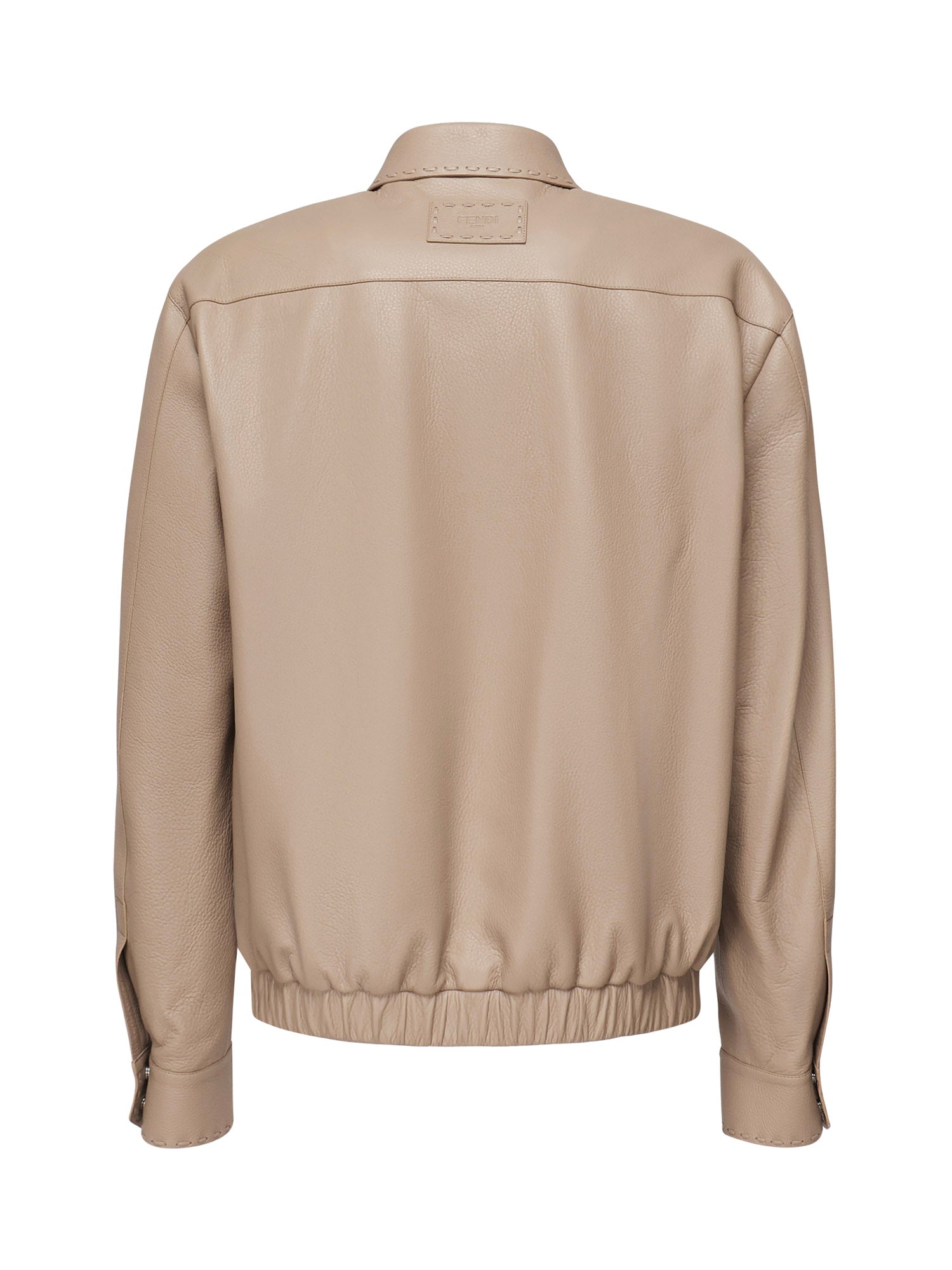 Giubbotto Selleria in pelle FPJ884 ATG3F0QB9 FENDI 