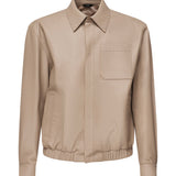 Giubbotto Selleria in pelle FPJ884 ATG3F0QB9 FENDI 
