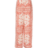 Pantaloni in seta con stampa FR6494 AVA1F0D4T FENDI 
