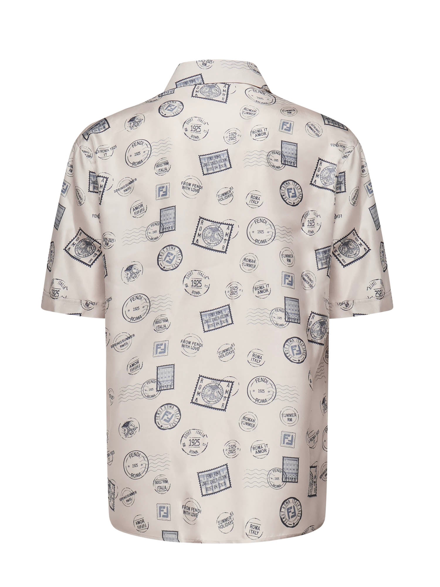 Camicia in seta stampata FS0795 AUVPF0YPK FENDI 