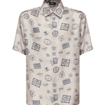 Camicia in seta stampata FS0795 AUVPF0YPK FENDI 