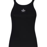 Top a costine in cotone FS7966 ANQMF0GME FENDI 