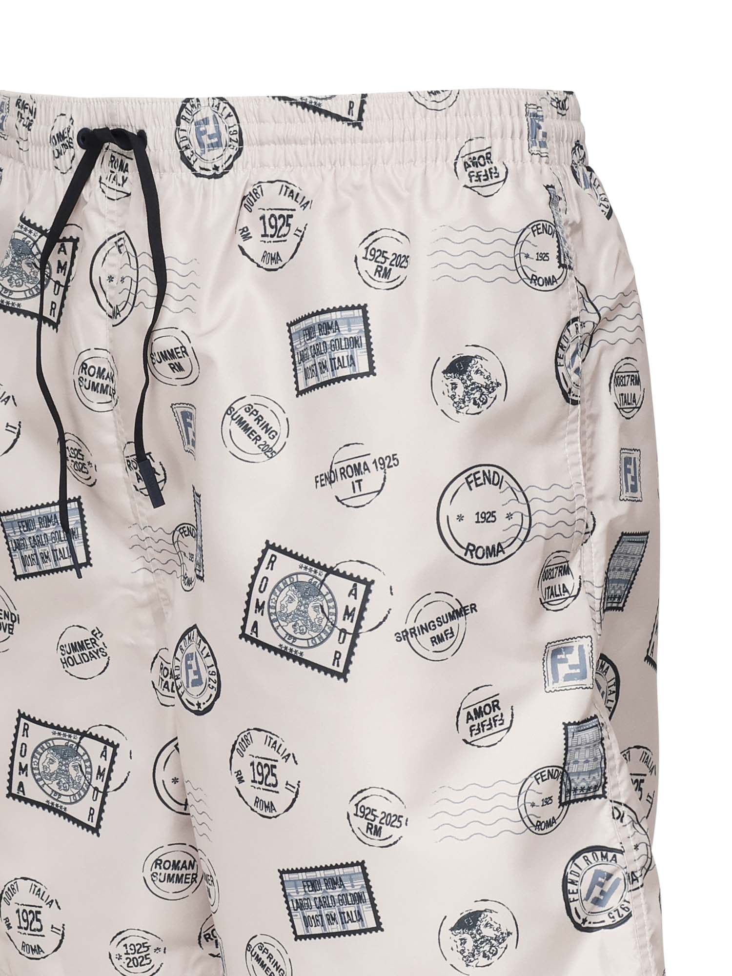 Boxer mare in nylon stampato FXB134 AV64F0YPK FENDI 