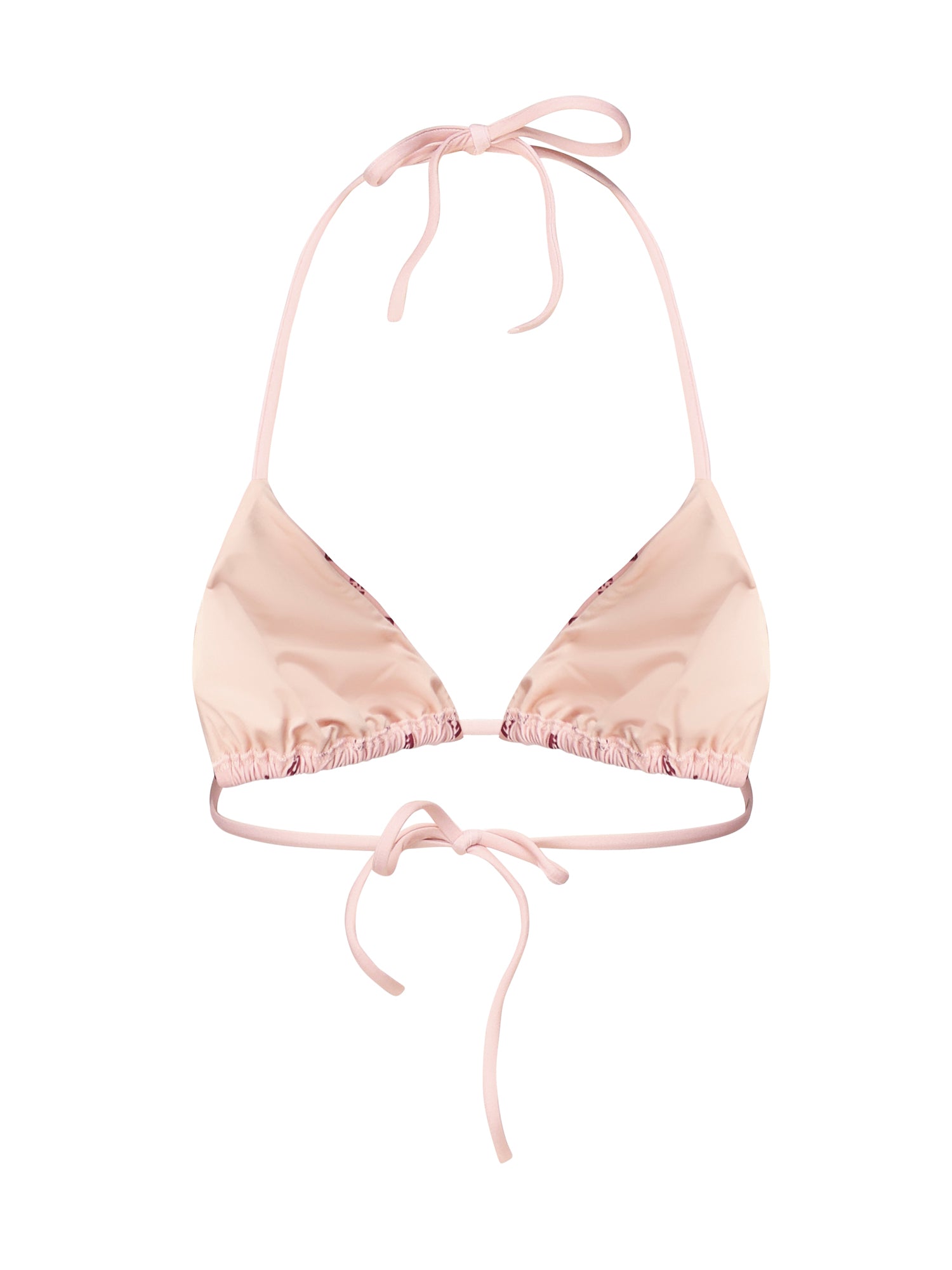 Top bikini a triangolo con stampa micro FXBA51 AT8TF1MVQ FENDI 