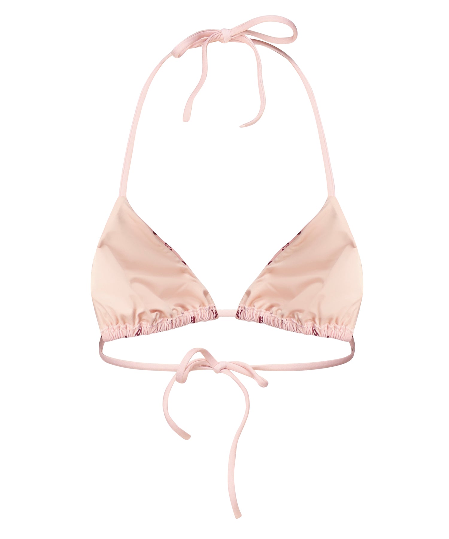 Top bikini a triangolo con stampa micro FXBA51 AT8TF1MVQ FENDI 