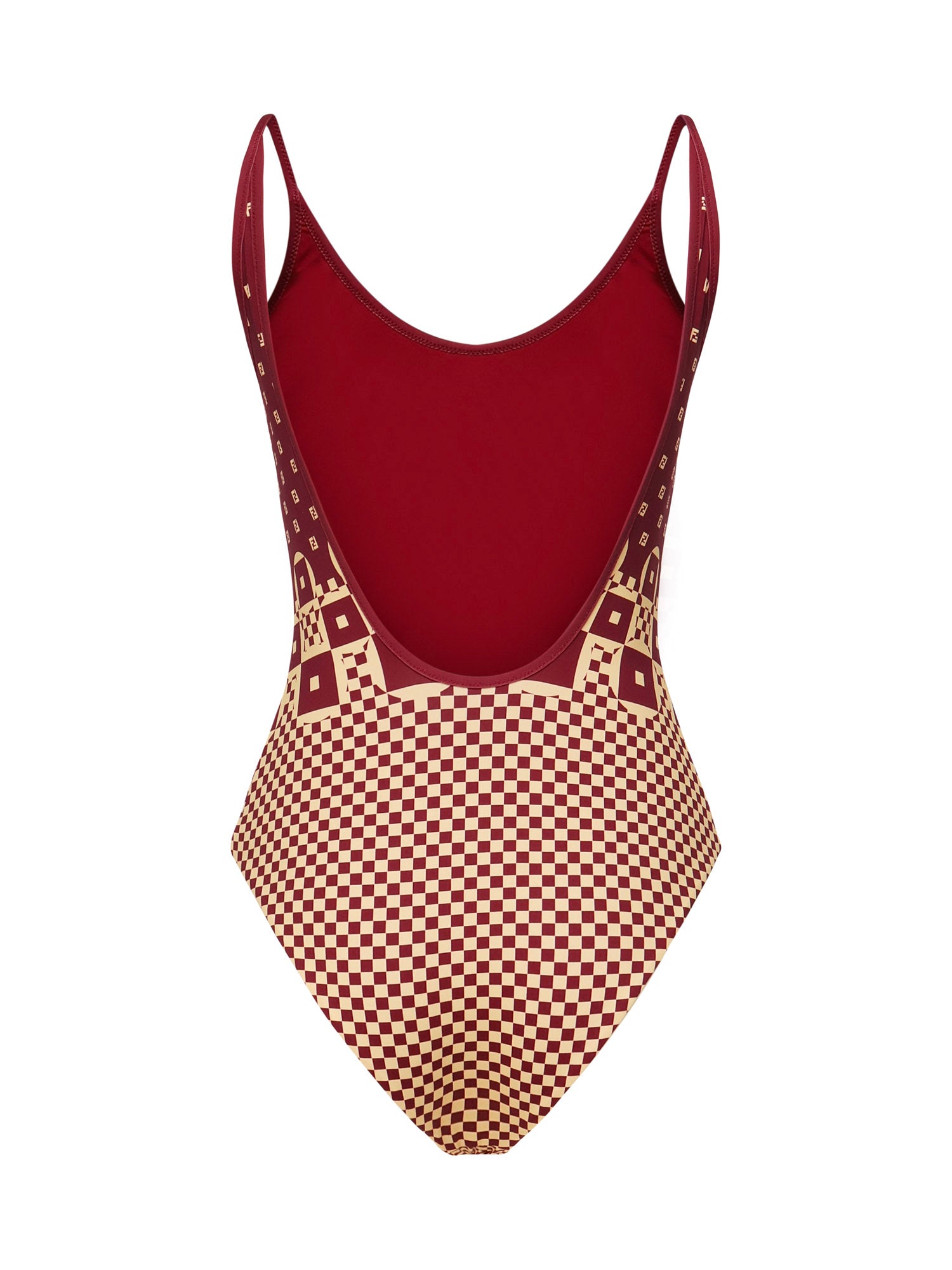 Costume intero con stampa micro patchwork FXBA53 AT8TF1MVR FENDI 
