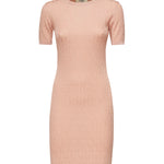 Abito in cotone FF jacquard FZDD61 AUZRF1SAU FENDI 