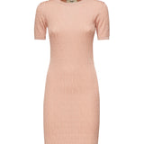 Abito in cotone FF jacquard FZDD61 AUZRF1SAU FENDI 