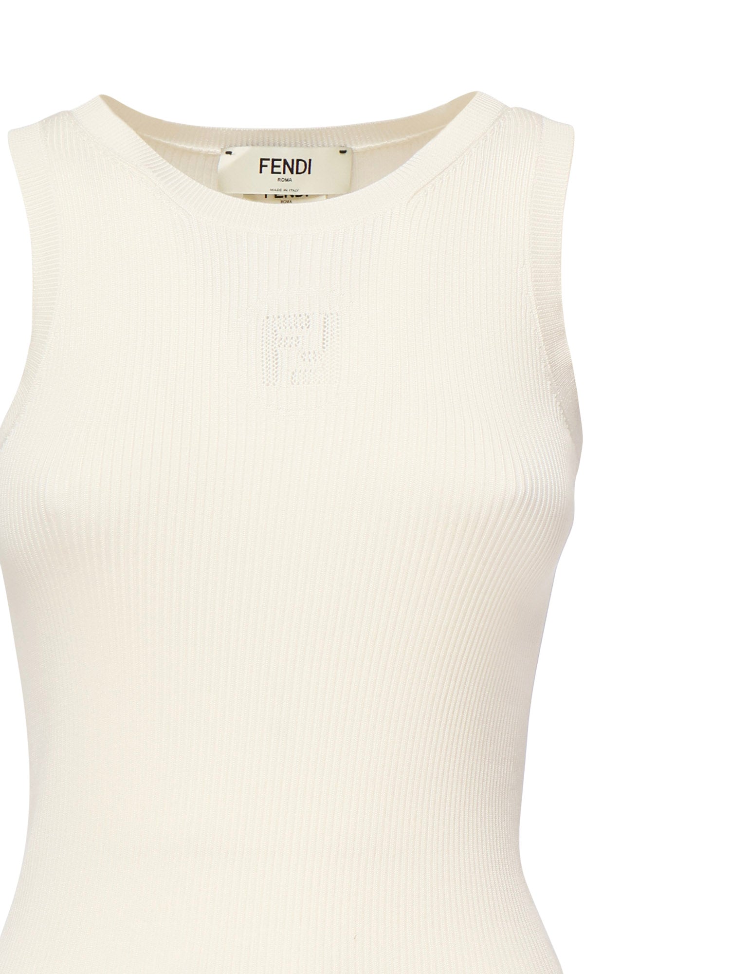 Top in seta e cotone FZXD56 AUI4F08QQ FENDI 