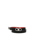Cintura regolabile e reversibile Gancini<BR/> 230294 781813013 FERRAGAMO 