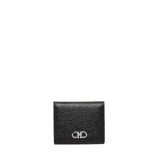 Portafoglio Gancini in pelle goffrata 66A137 688857006 FERRAGAMO 