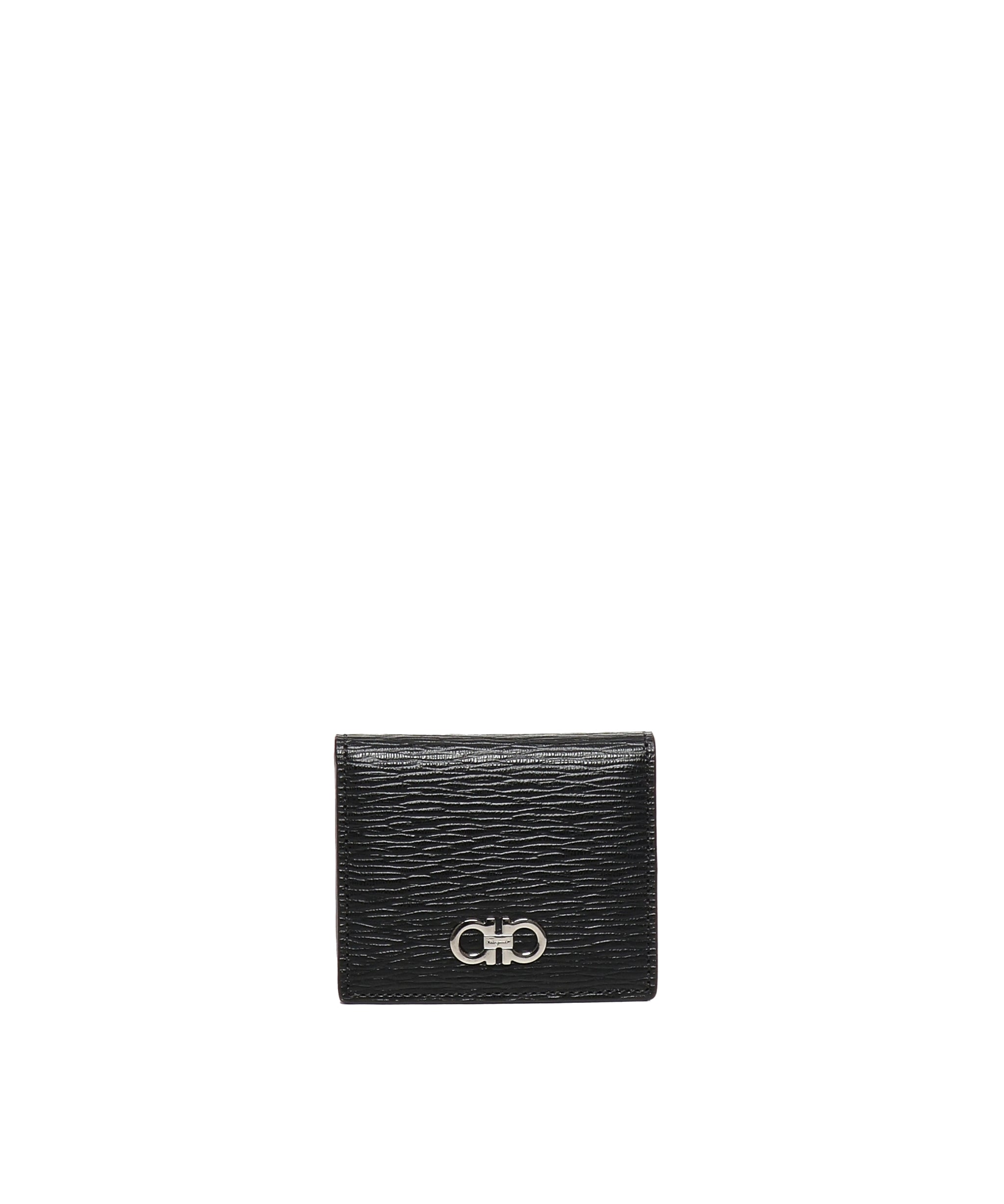 Portafoglio Gancini in pelle goffrata 66A137 688857006 FERRAGAMO 
