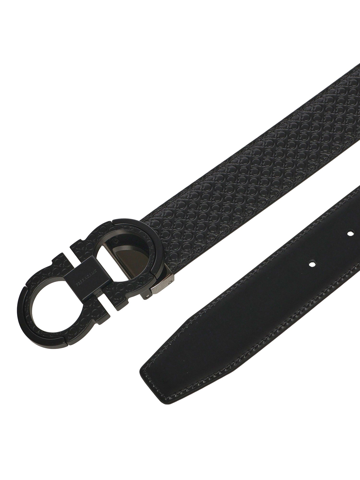 Cintura Gancini in pelle 670049 745872003 FERRAGAMO 