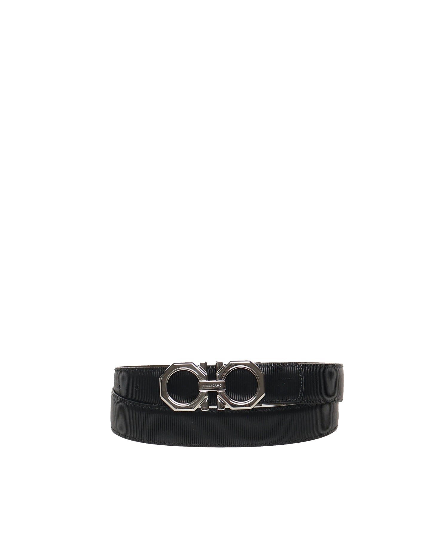 Cintura Gancini in pelle 670266 781219011 FERRAGAMO 