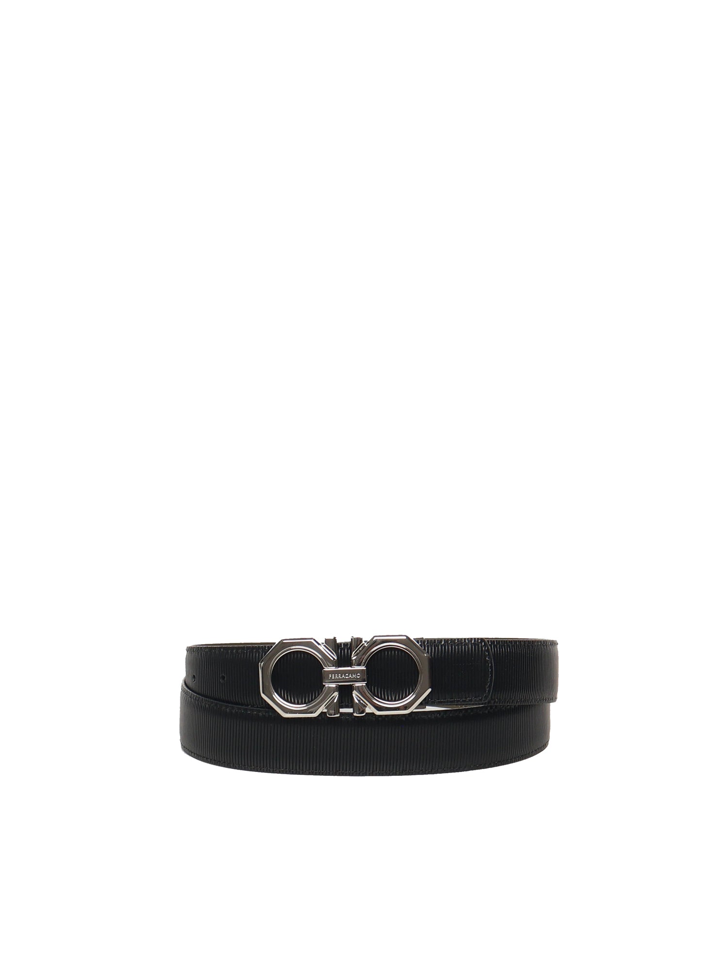 Cintura Gancini in pelle 670266 781219011 FERRAGAMO 