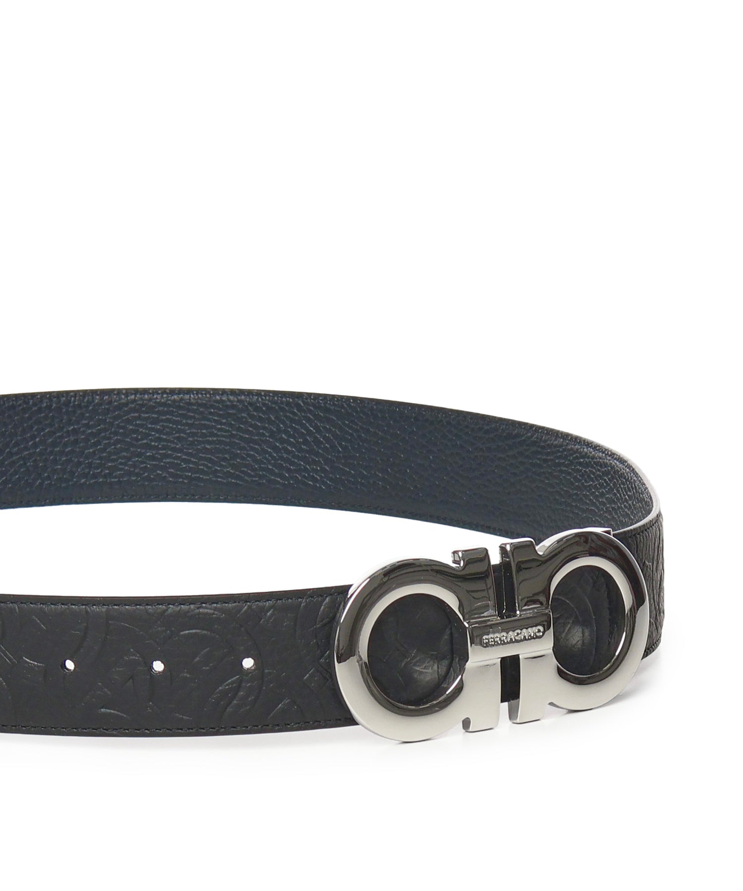 Cintura Gancini in pelle 670270 765034003 FERRAGAMO 