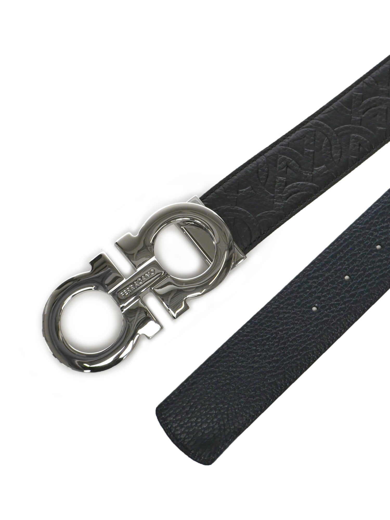 Cintura Gancini in pelle 670270 765034003 FERRAGAMO 