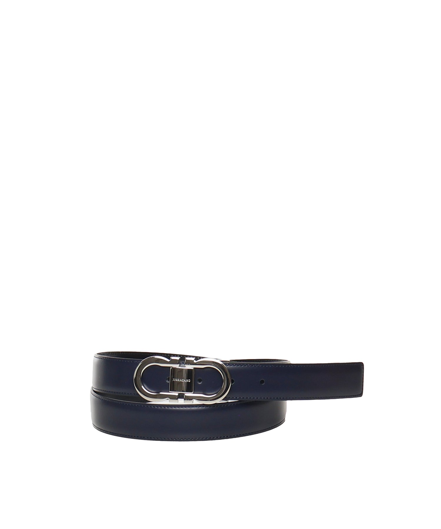Cintura reversibile e regolabile Gancini 670326 770942002 FERRAGAMO 
