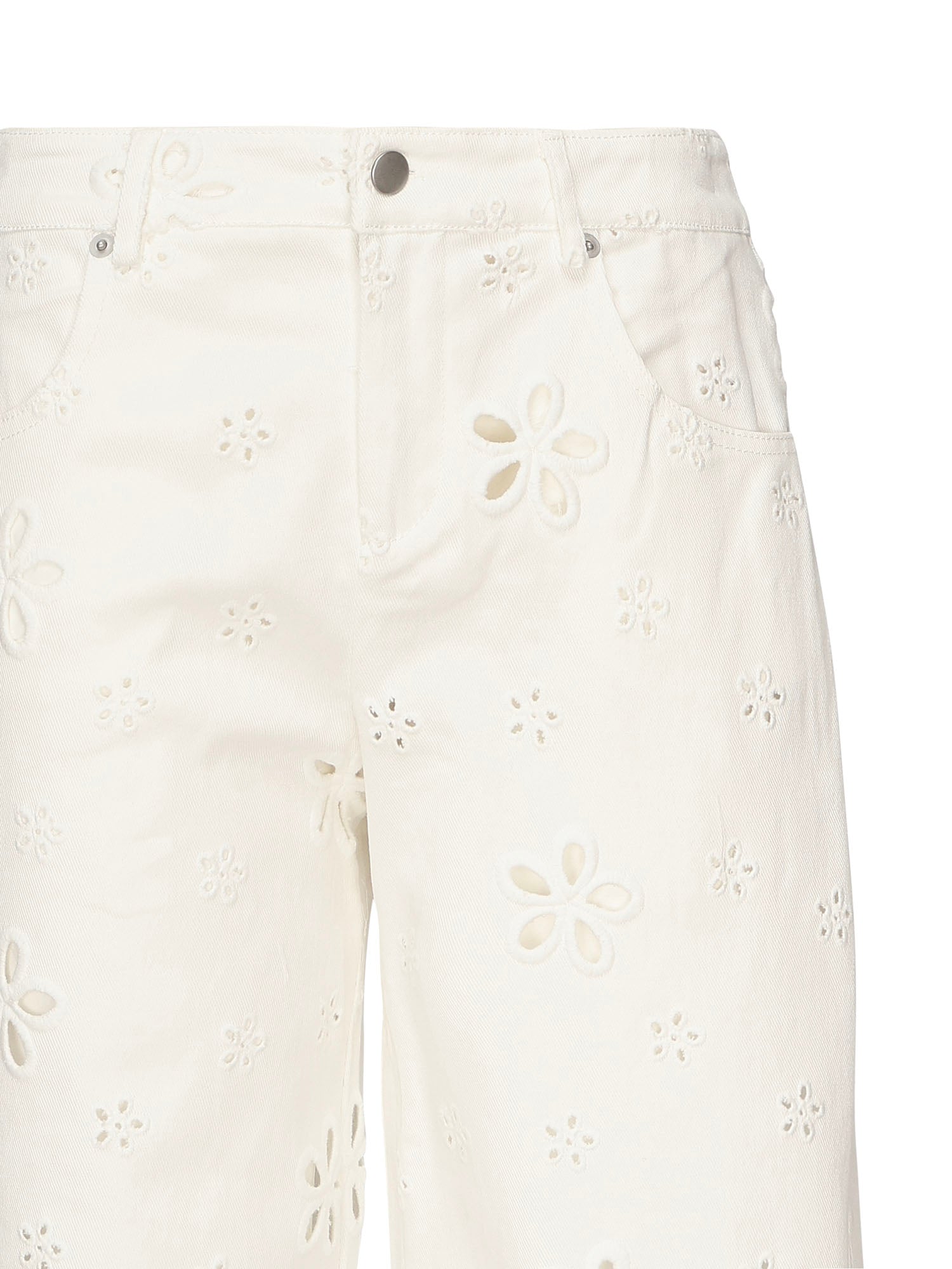 Jeans baggy Daisy CB2010 WHITE FOR LOVE & LEMONS 