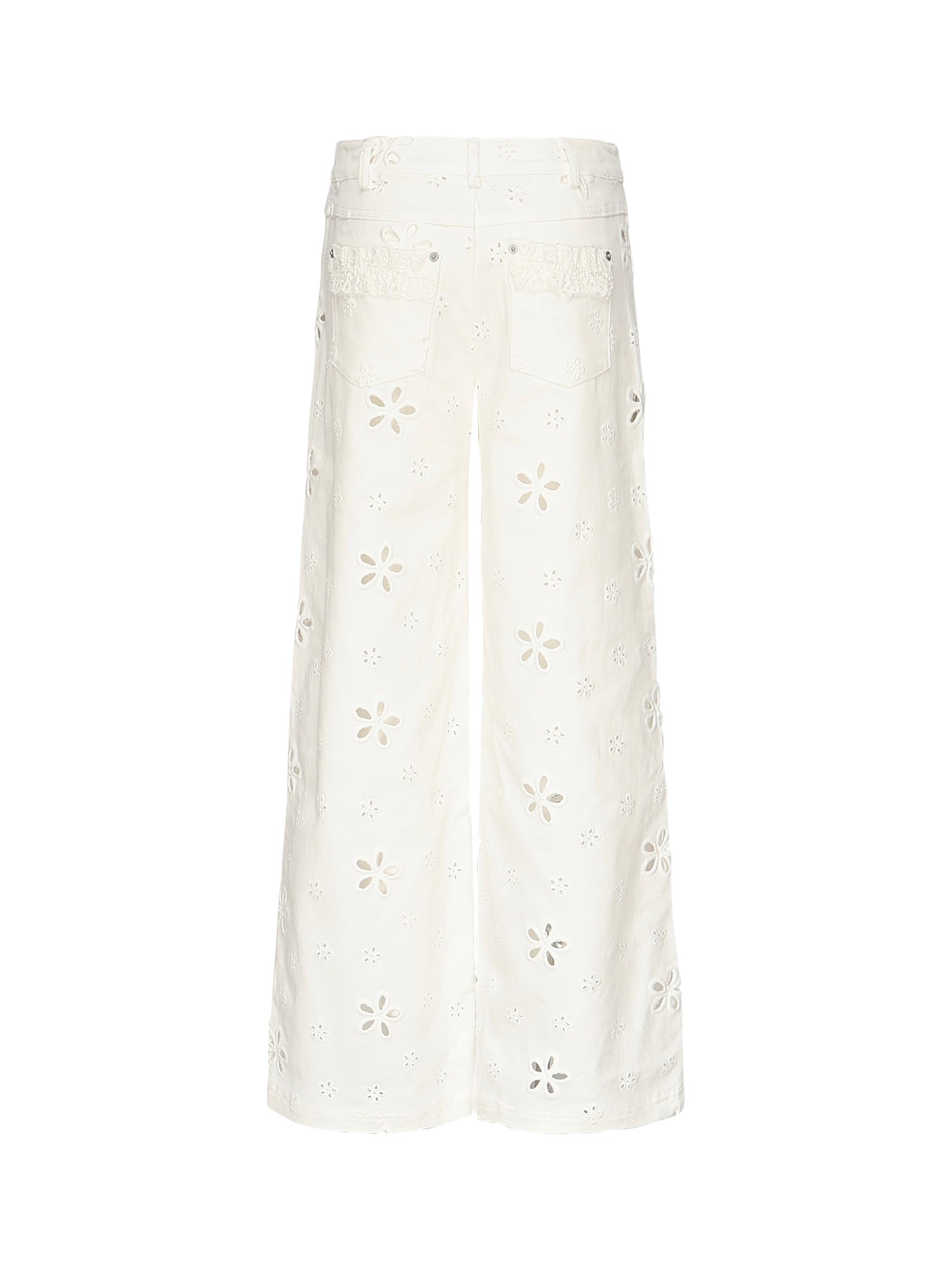Jeans baggy Daisy CB2010 WHITE FOR LOVE & LEMONS 
