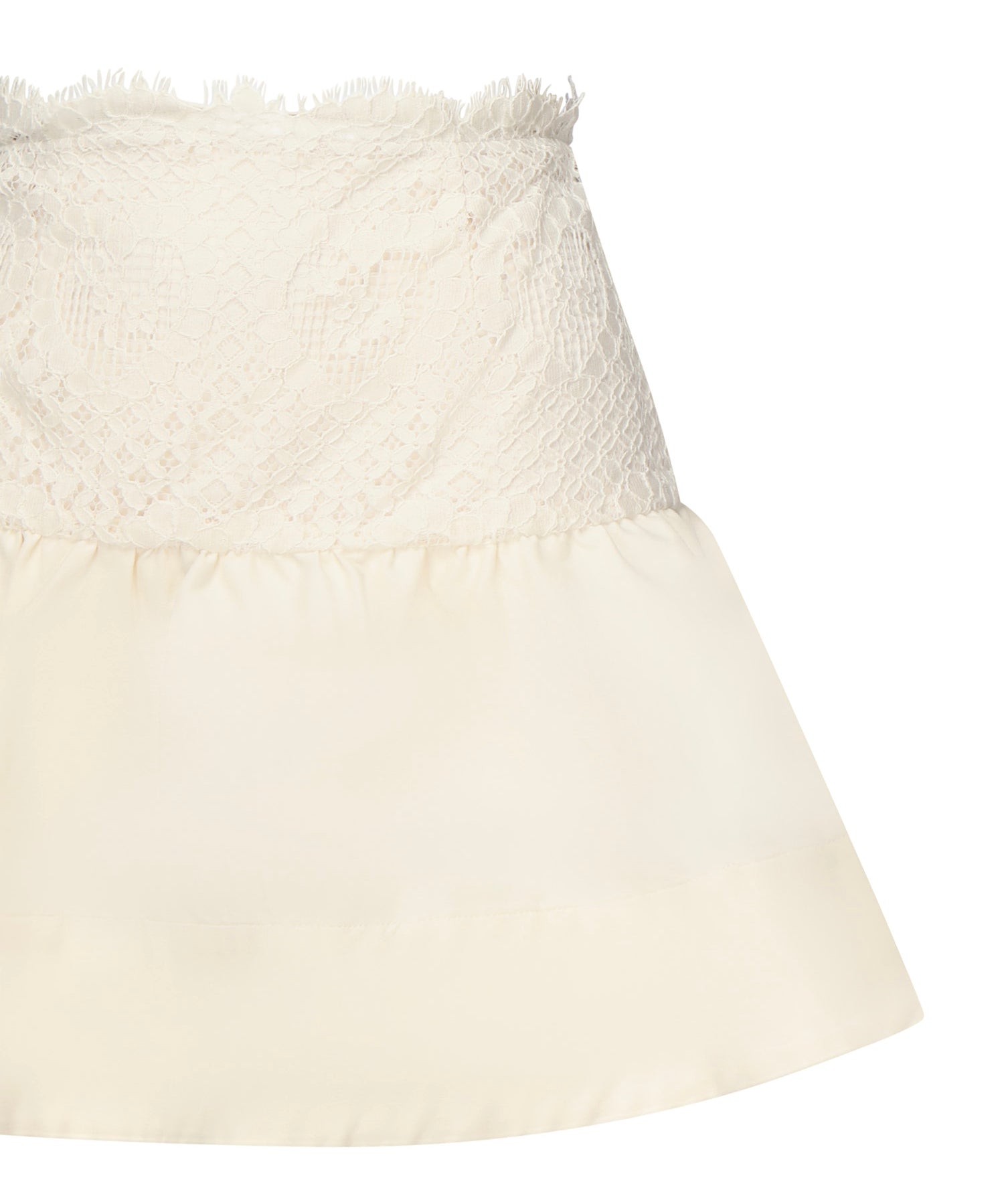 Minigonna Doily Lace CBS1995 CREAM FOR LOVE & LEMONS 