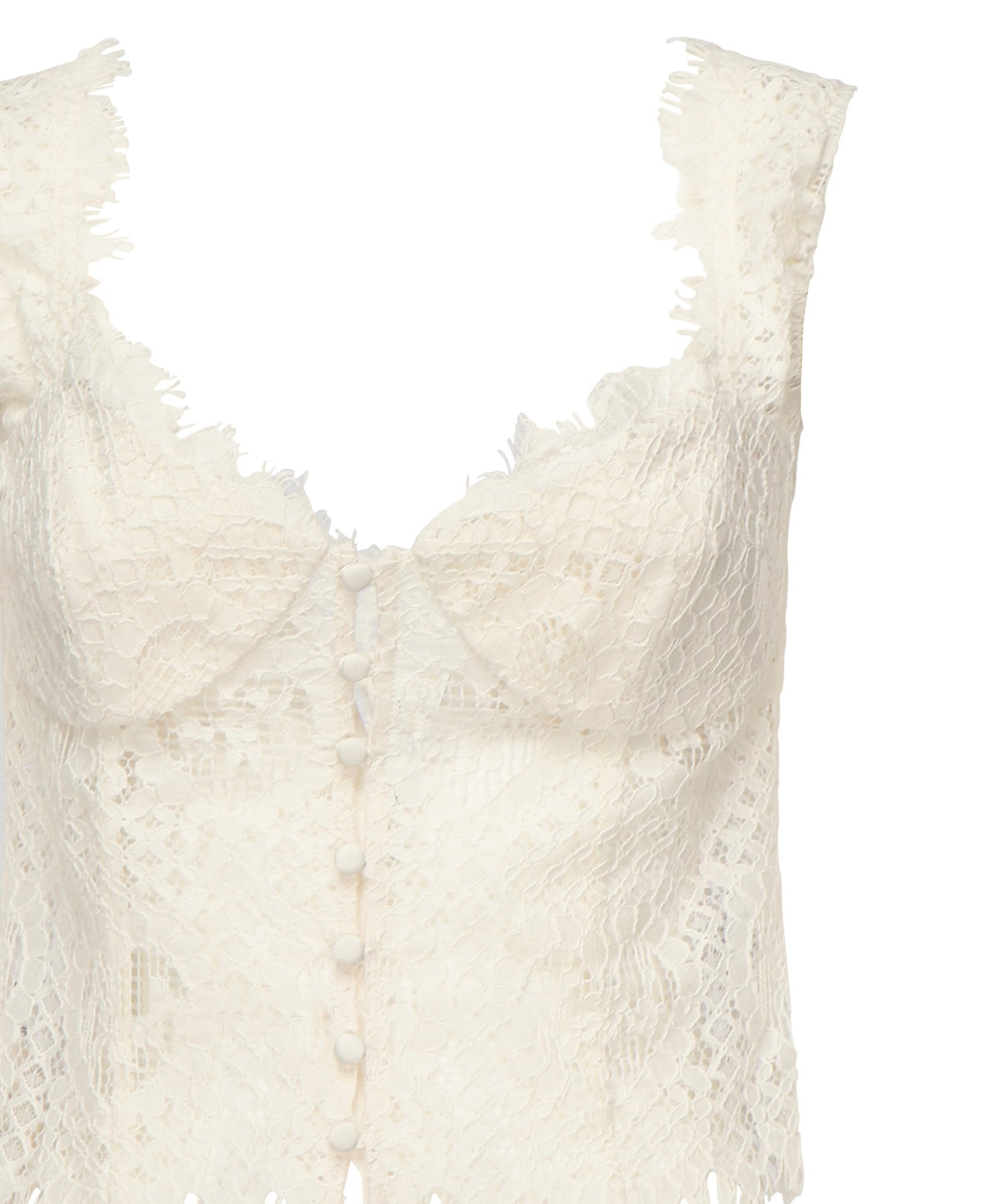 Top in pizzo Waverly CT2242 CREAM FOR LOVE & LEMONS 