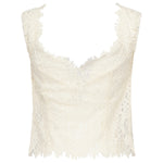 Top in pizzo Waverly CT2242 CREAM FOR LOVE & LEMONS 