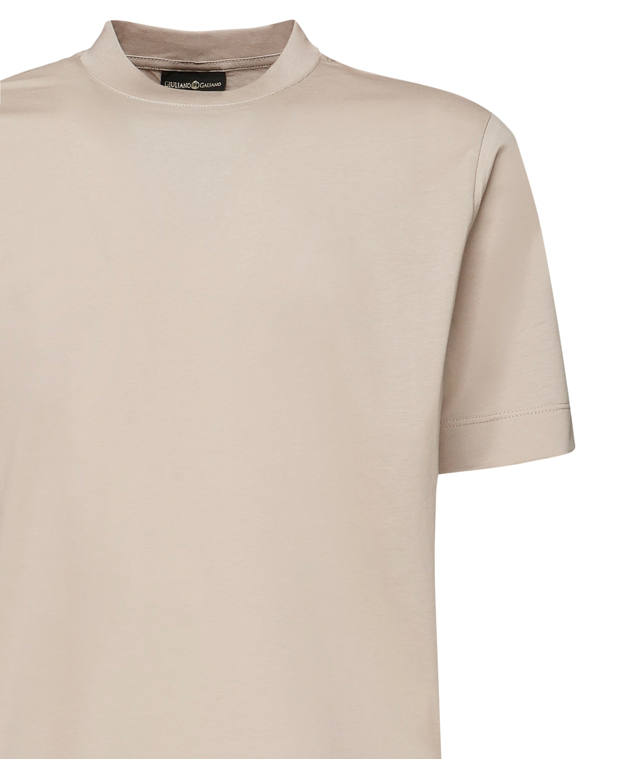 T-shirt Aigue in cotone AIGUE -BEIGE GIULIANO GALIANO 