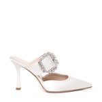 Mules Alena in satin ALENA RASOBIANCO GIULIANO GALIANO 